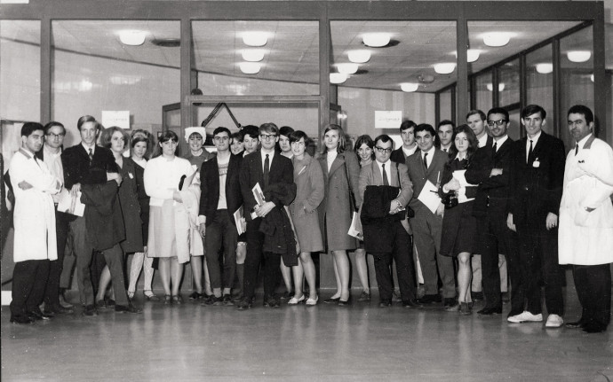 One of the more unusual sites the 1968 Iran program students visited was Tehran University's nuclear research reactor.