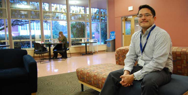 David Valenzuela, MAT '14, is preparing to become a high school science teacher.