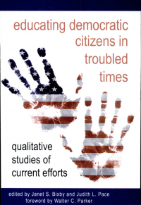 Book cover: Educating Democratic Citizens in Troubled Times
